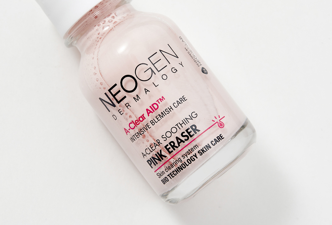 Neogen Soothing topical cream against skin blemishes A-clear soothing pink eraser