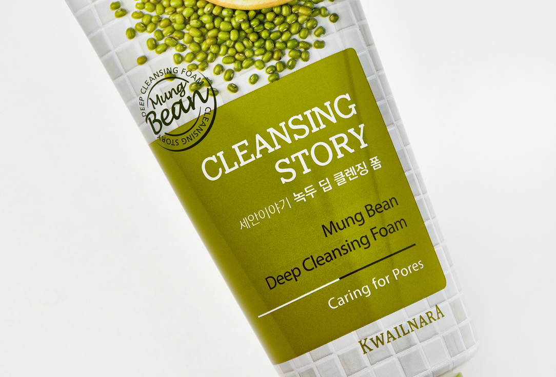 Welcos Cleansing face foam Cleansing story mung bean