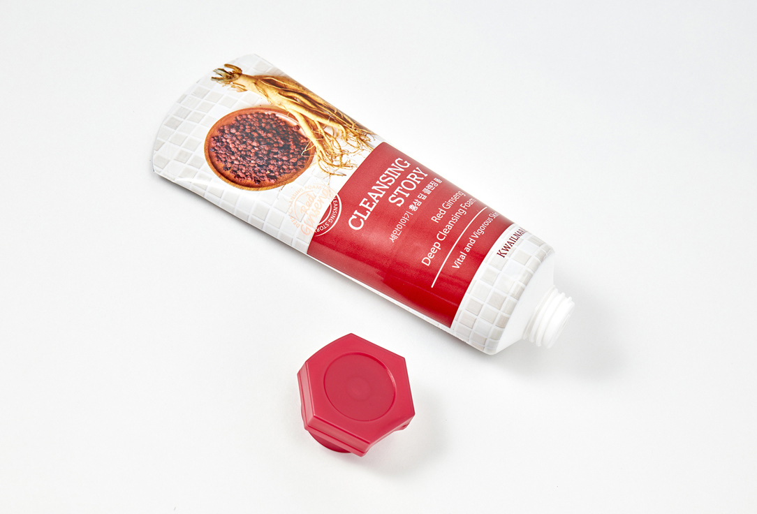 Welcos Cleansing face foam Cleansing story red ginseng