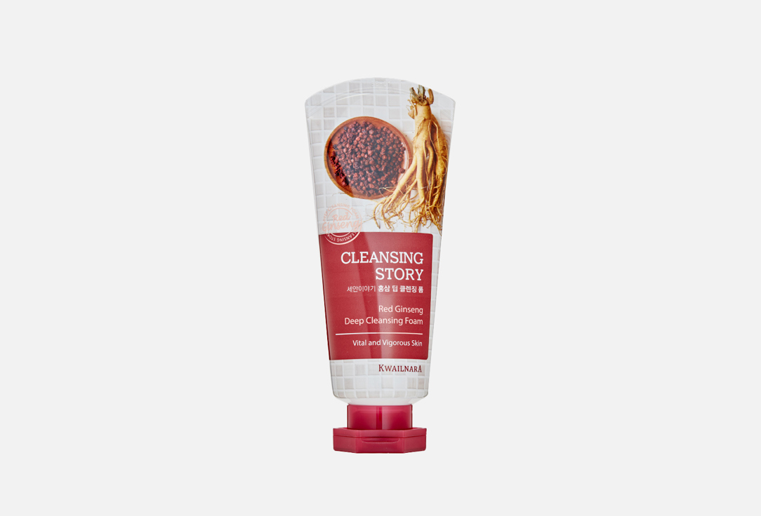 Welcos Cleansing face foam Cleansing story red ginseng