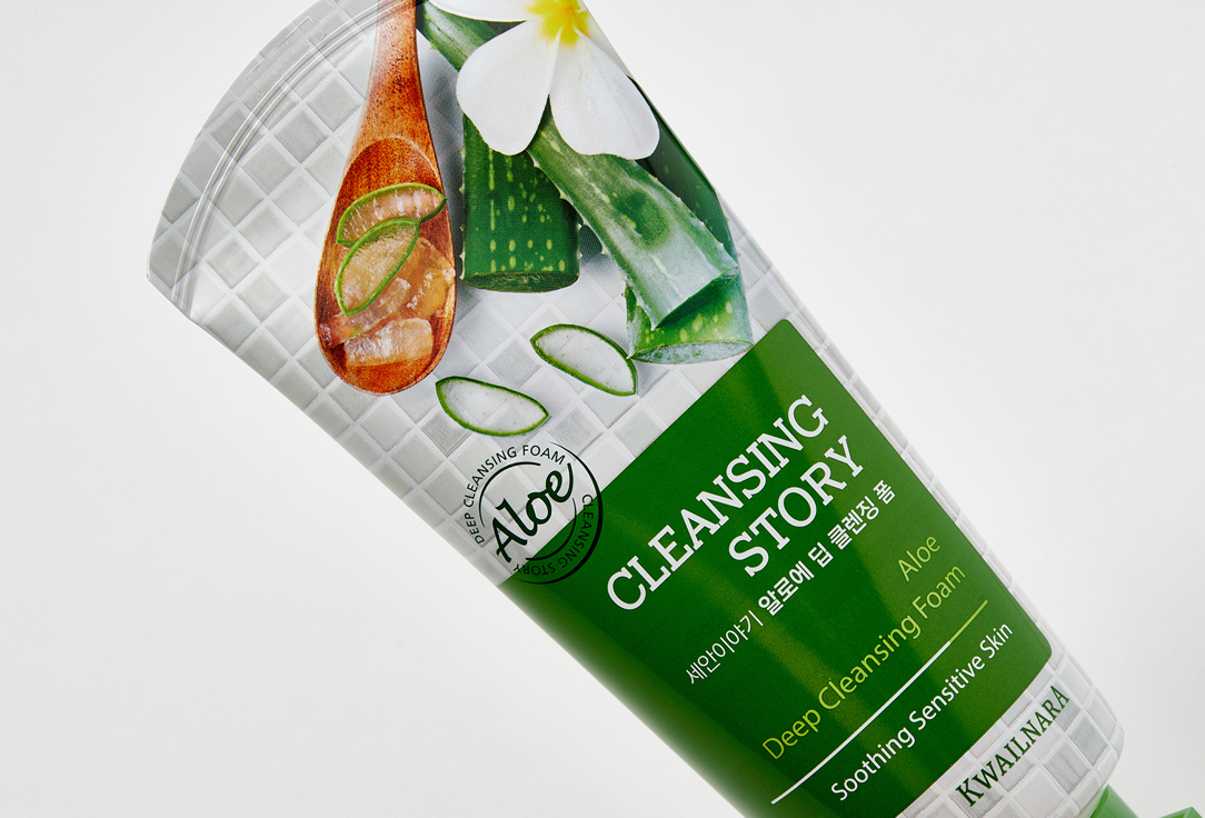 Welcos Cleansing face foam Cleansing story aloe