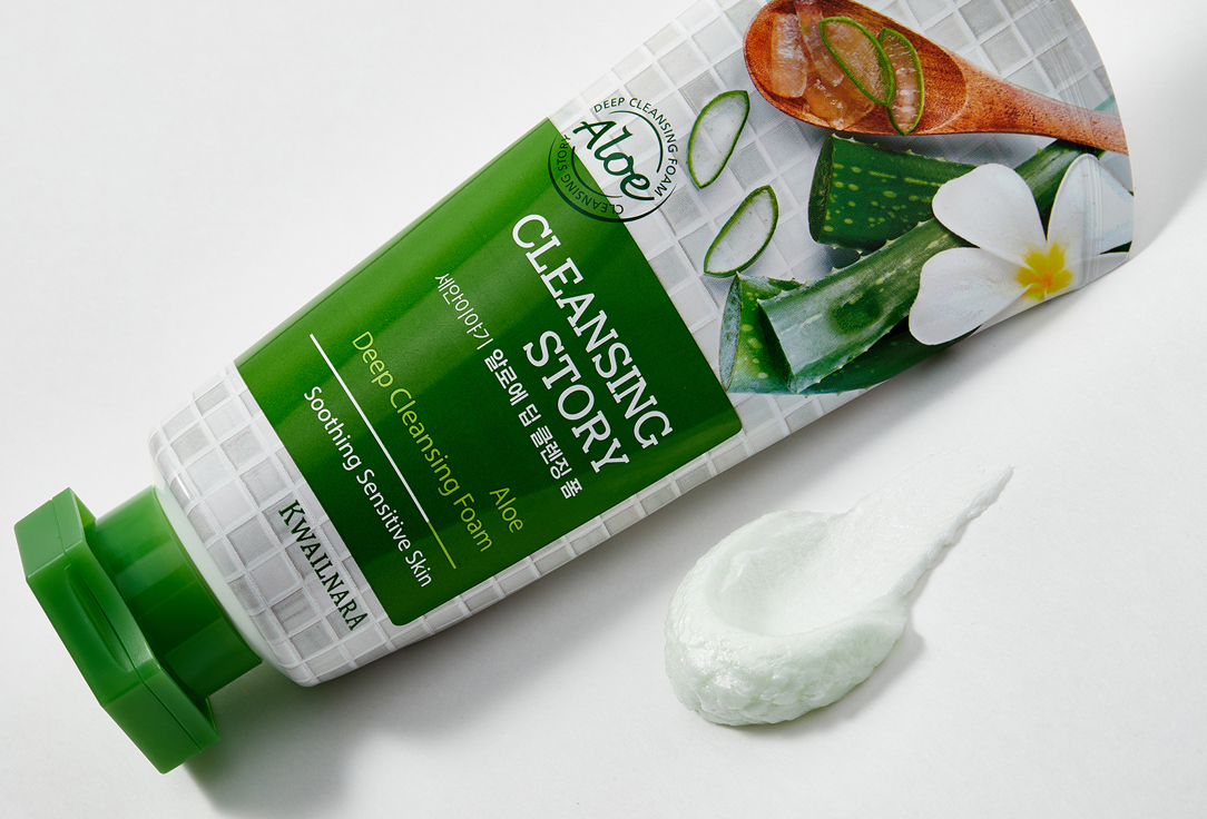 Welcos Cleansing face foam Cleansing story aloe