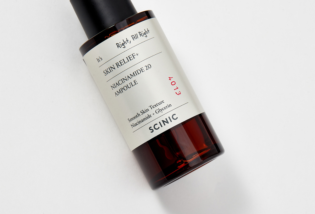 SCINIC Revitalizing ampoule Skin Relief+ Niacinamide 20