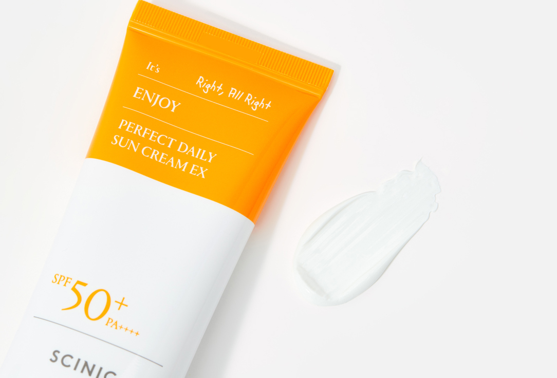 SCINIC Sunscreen SPF50+ PA++++ Enjoy Perfect Daily Sun Cream EX