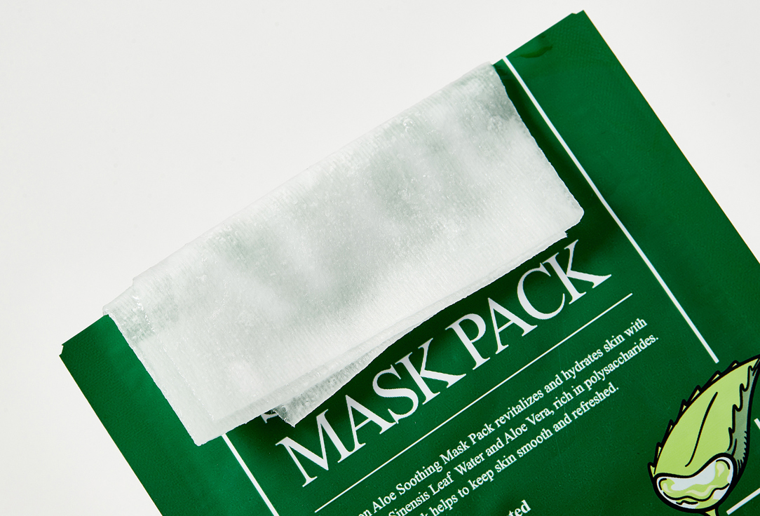 Benton Успокаивающая маска для лица с алоэ ALOE SOOTHING MASK PACK