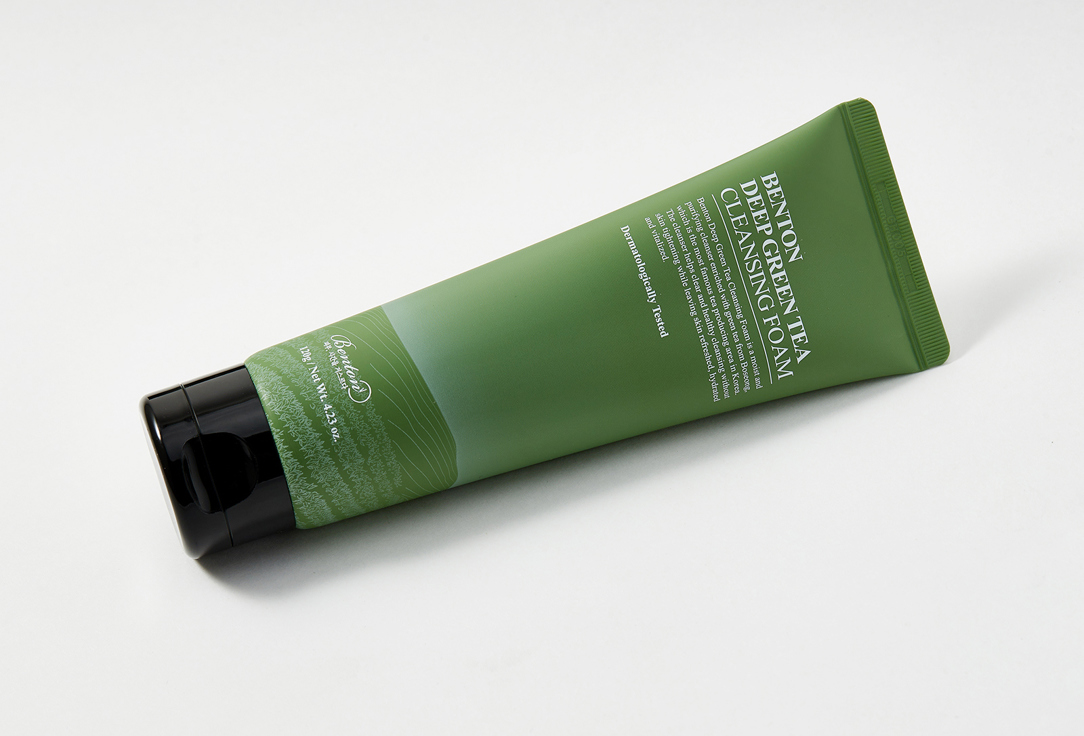 Benton Face cleansing foam Deep green tea