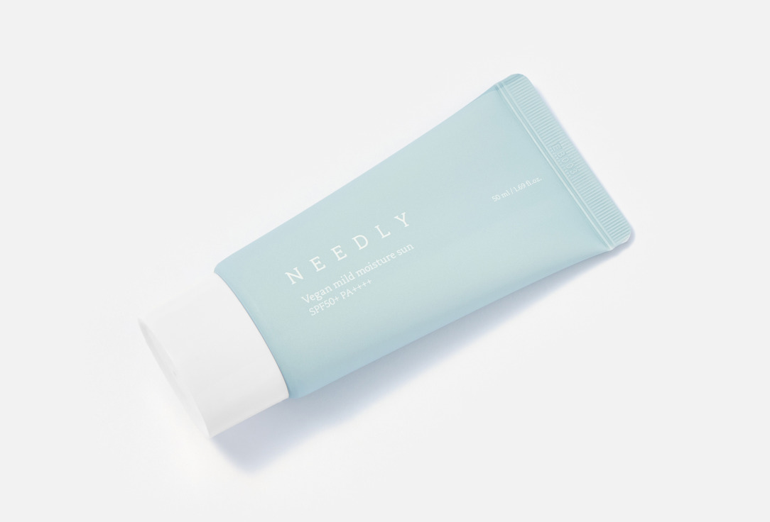 NEEDLY Sunscreen Cream SPF 50+ PA++++ Vegan Mild Moisture Sun