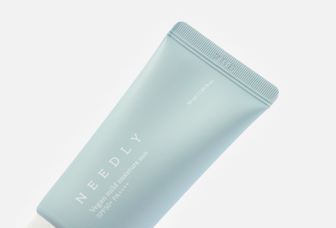 NEEDLY Sunscreen Cream SPF 50+ PA++++ Vegan Mild Moisture Sun