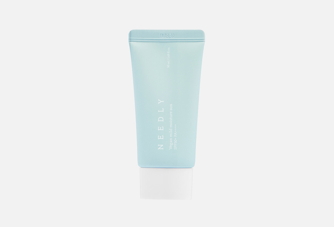 NEEDLY Sunscreen Cream SPF 50+ PA++++ Vegan Mild Moisture Sun