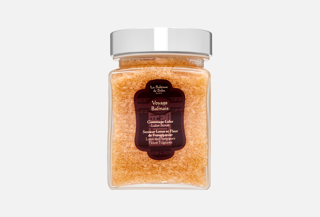 La Sultane de Saba Smoothing body scrub Lulur Scrub