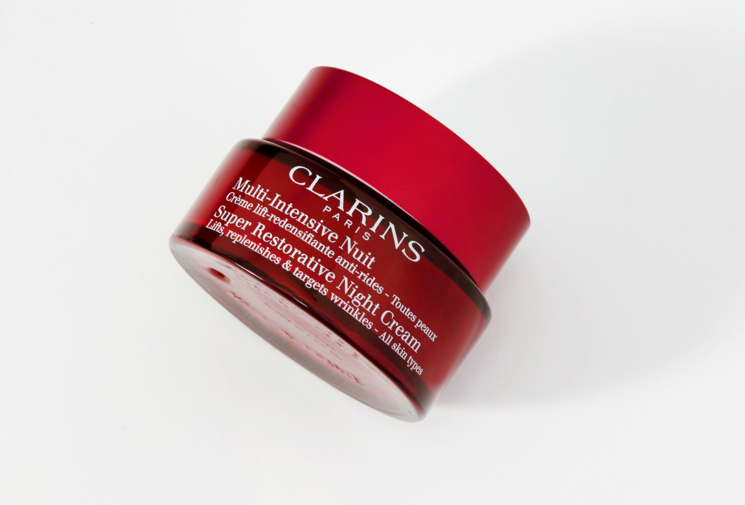 Clarins Revitalizing night cream with lifting effect for all skin types Multi-Intensive Super Restorative 