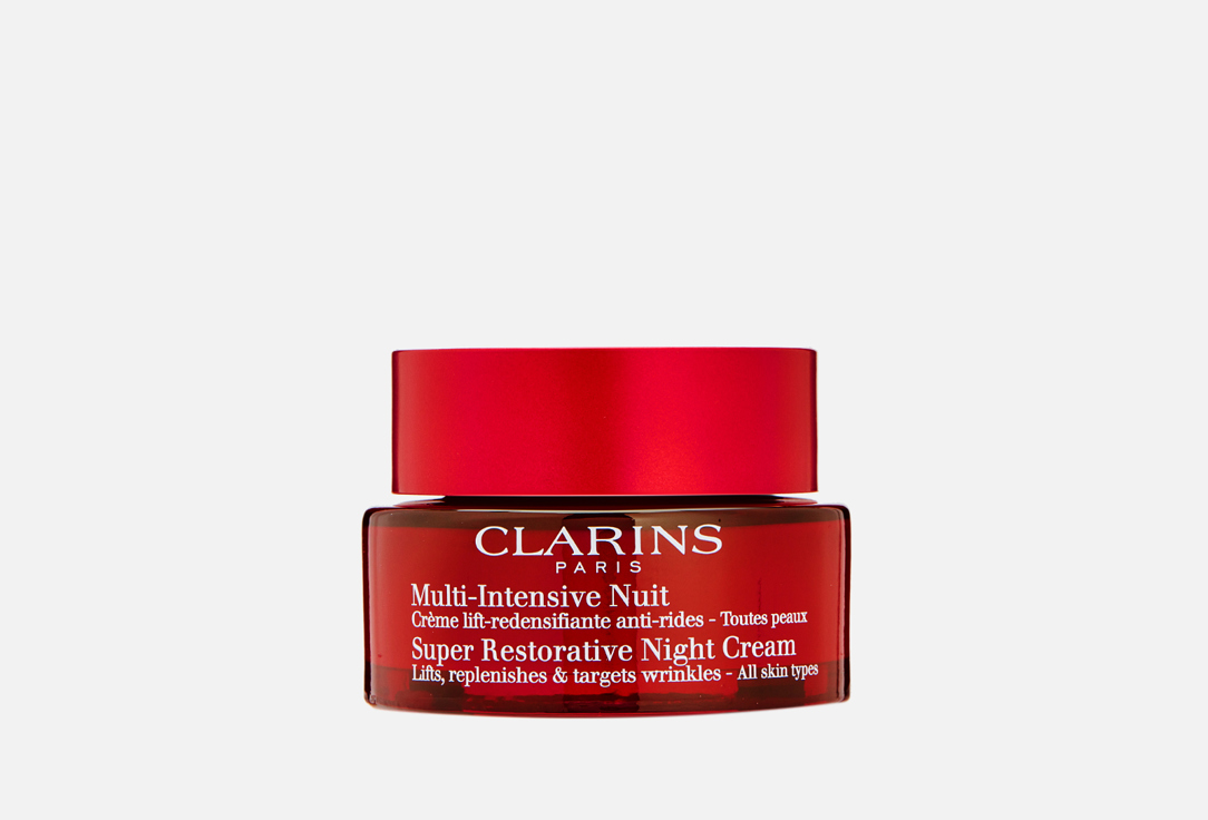 Clarins Revitalizing night cream with lifting effect for all skin types Multi-Intensive Super Restorative 