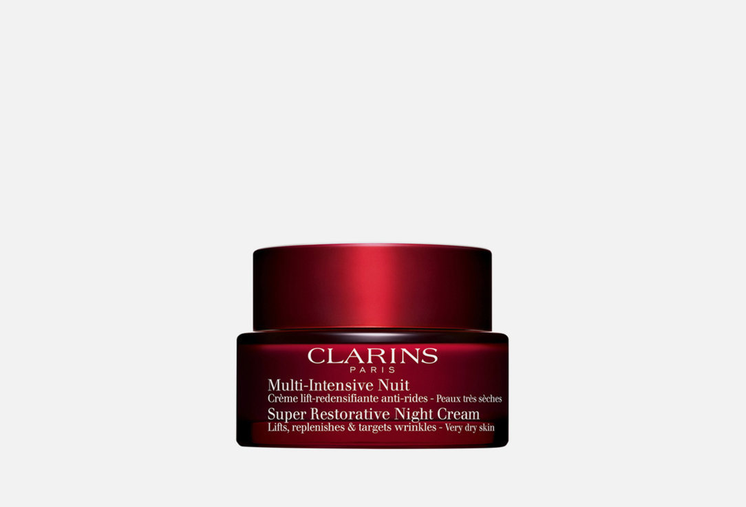 Clarins Revitalizing night cream with lifting effect for dry skin Multi-Intensive Super Restorative Night Cream