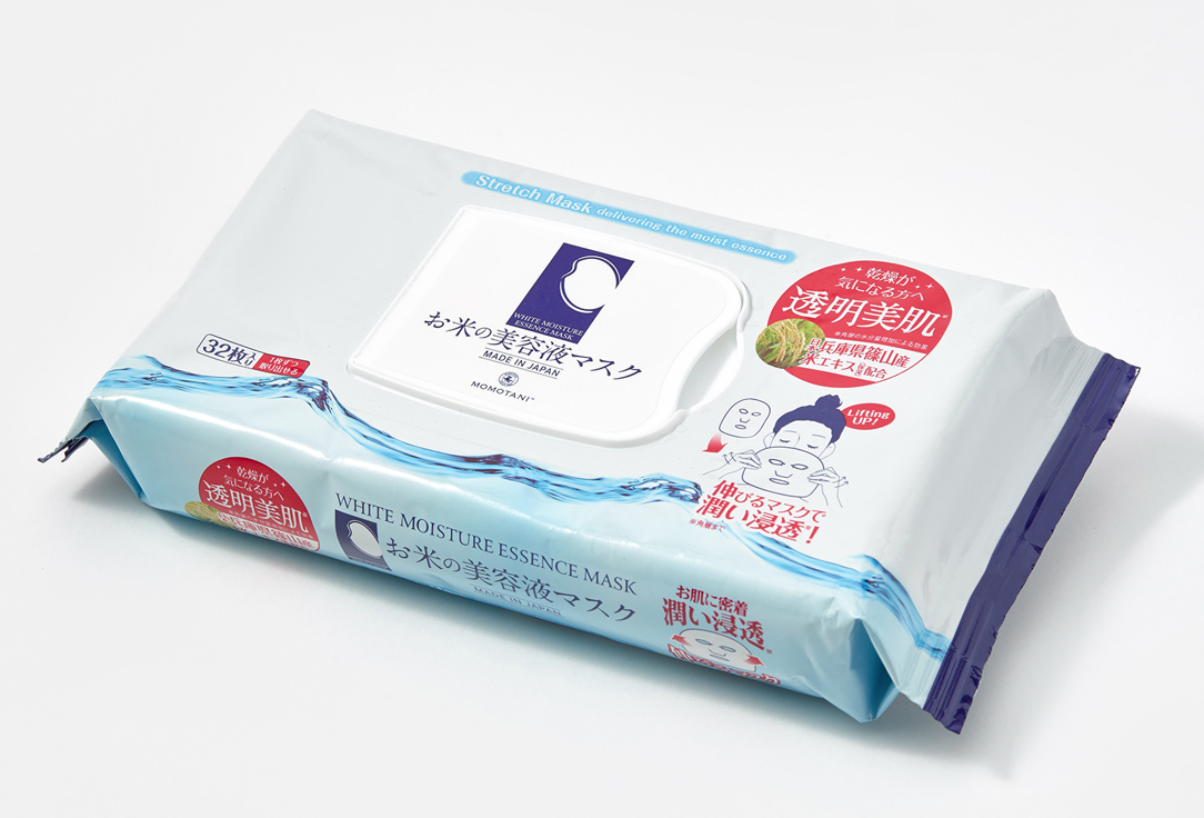 Momotani Moisturizing face mask Rice Moisture 