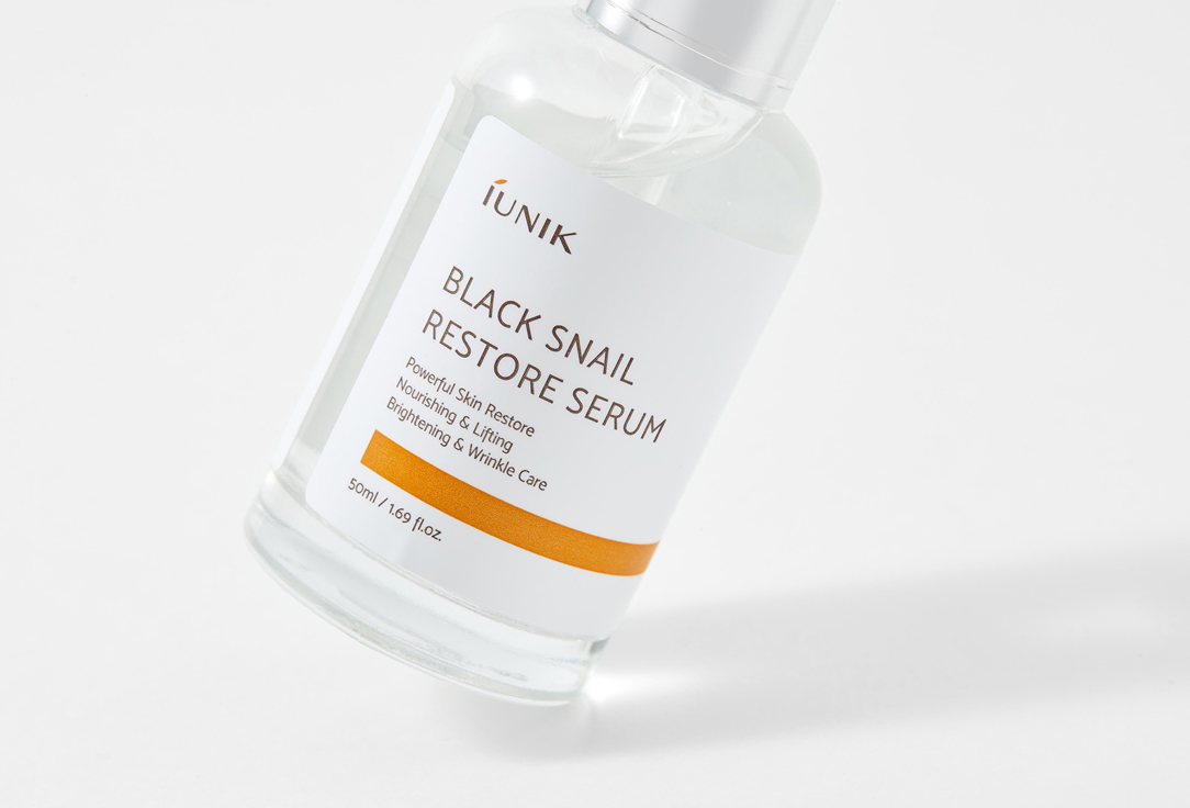 iUNIK Restore face serum Black snail