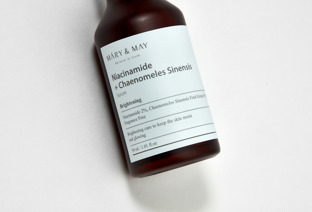 Mary&May Face skin care serum Niacinamide + Chaenomeles Sinensis