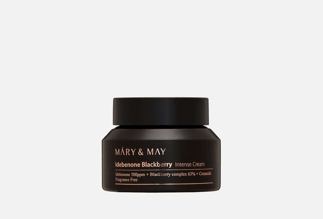 Mary&May Anti-wrinkle face cream Idebenone + blackberry intense