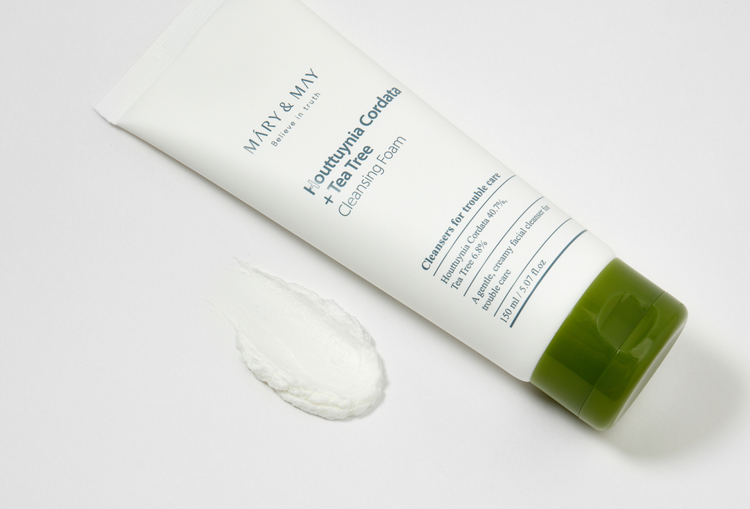 Mary&May Face cleansing foam Houttuynia cordata + tea tree