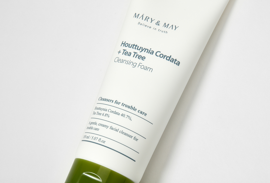 Mary&May Face cleansing foam Houttuynia cordata + tea tree