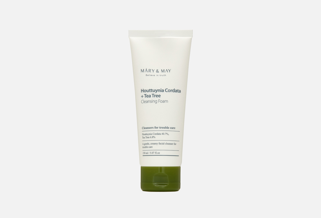 Mary&May Face cleansing foam Houttuynia cordata + tea tree