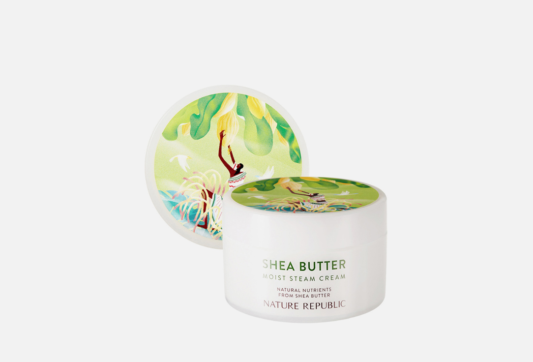 Nature Republic Moisturizing face cream Shea Butter Steam