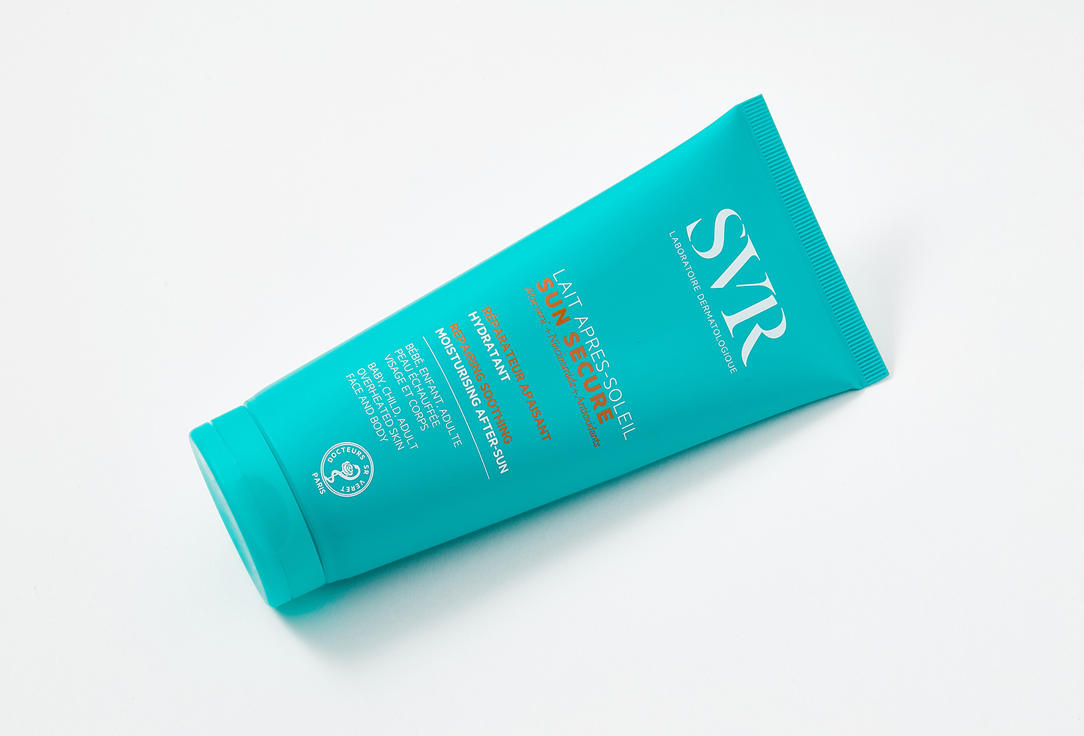SVR Cooling, repairing after‑sun gel‑cream milk Sun Secure