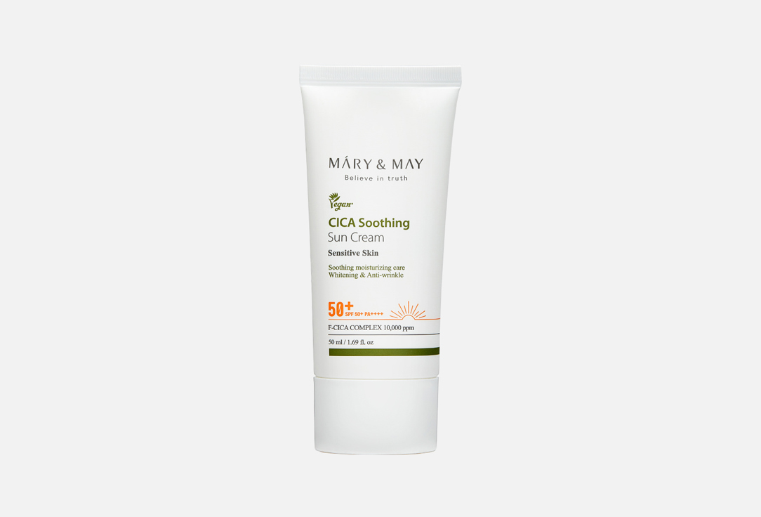 Mary&May Sun cream spf50+ pa++++ Cica soothing