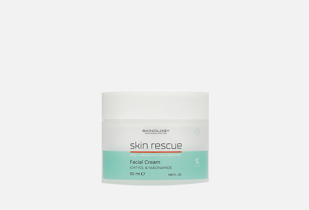 SKINOLOGY Face cream Skin rescue ichtiol & niacinamide