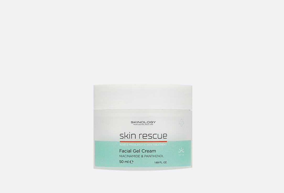 SKINOLOGY Face gel cream Skin rescue niacinamide & panthenol