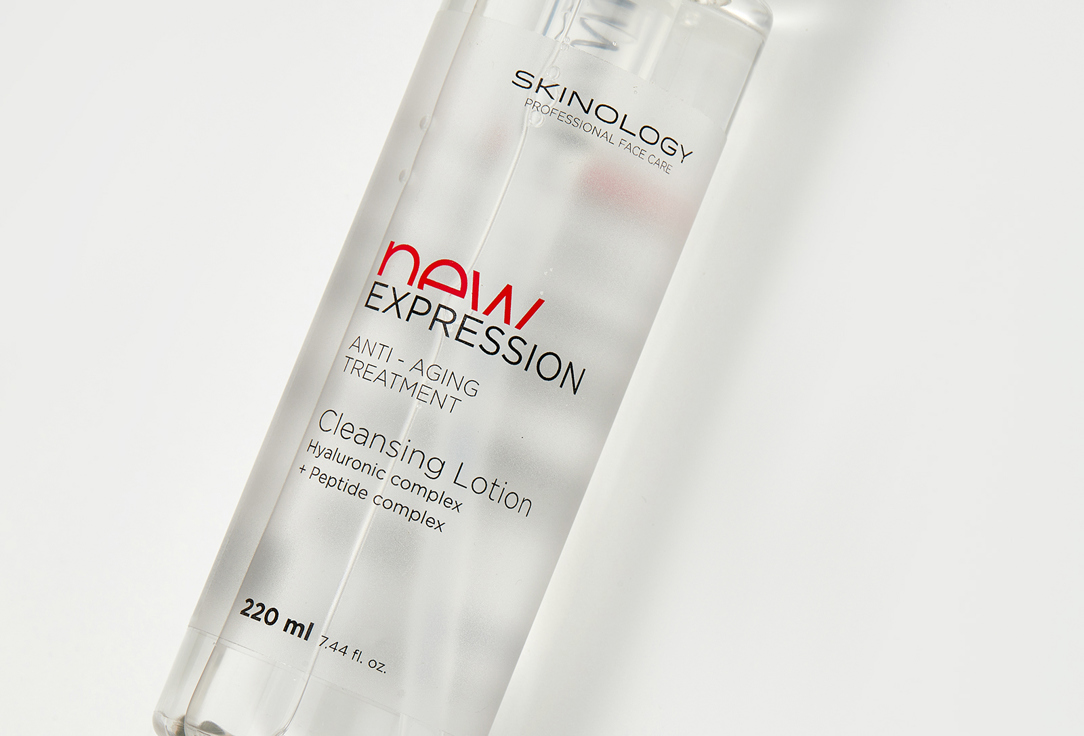 SKINOLOGY Face cleansing lotion New expression with peptides