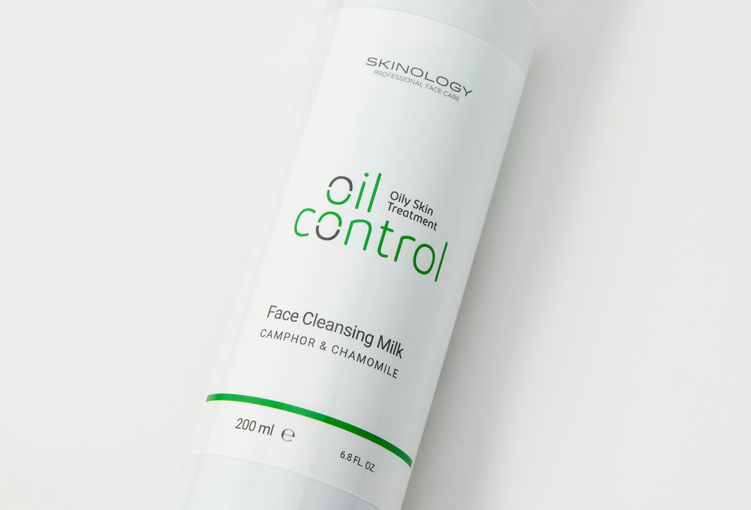 SKINOLOGY Face cleansing milk Oil control camphor & chamomile