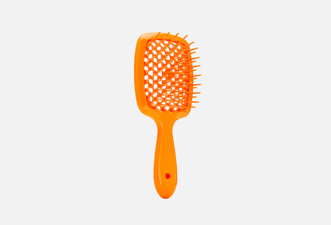 Janeke  small Hair brush Superbrush Neon Orange 