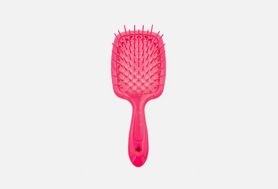 Janeke  small Hair brush  Superbrush Neon Fuchsia