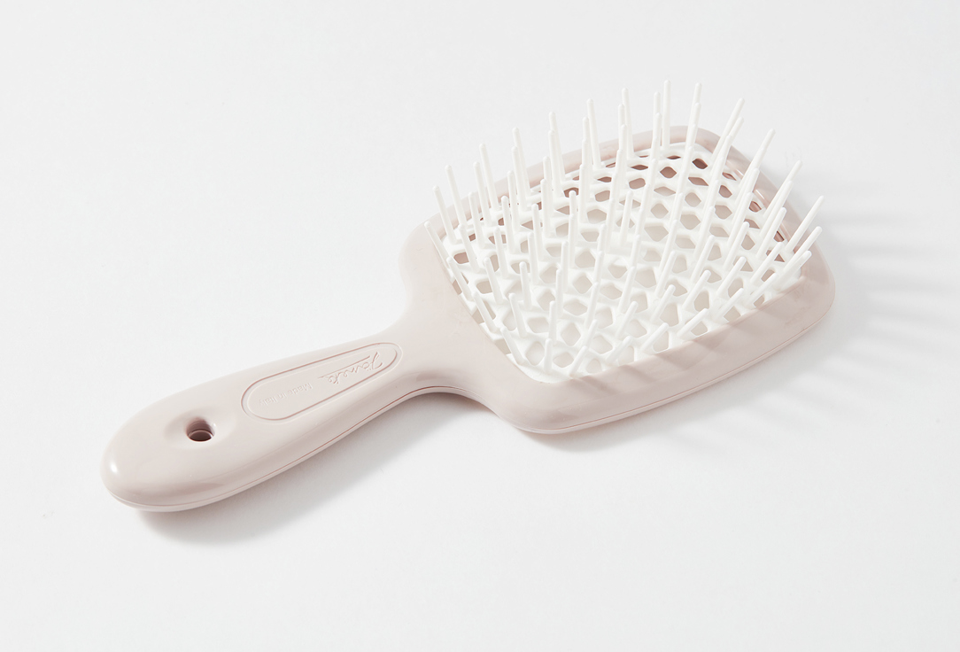 Janeke  small Hair brush Superbrush Gray White 