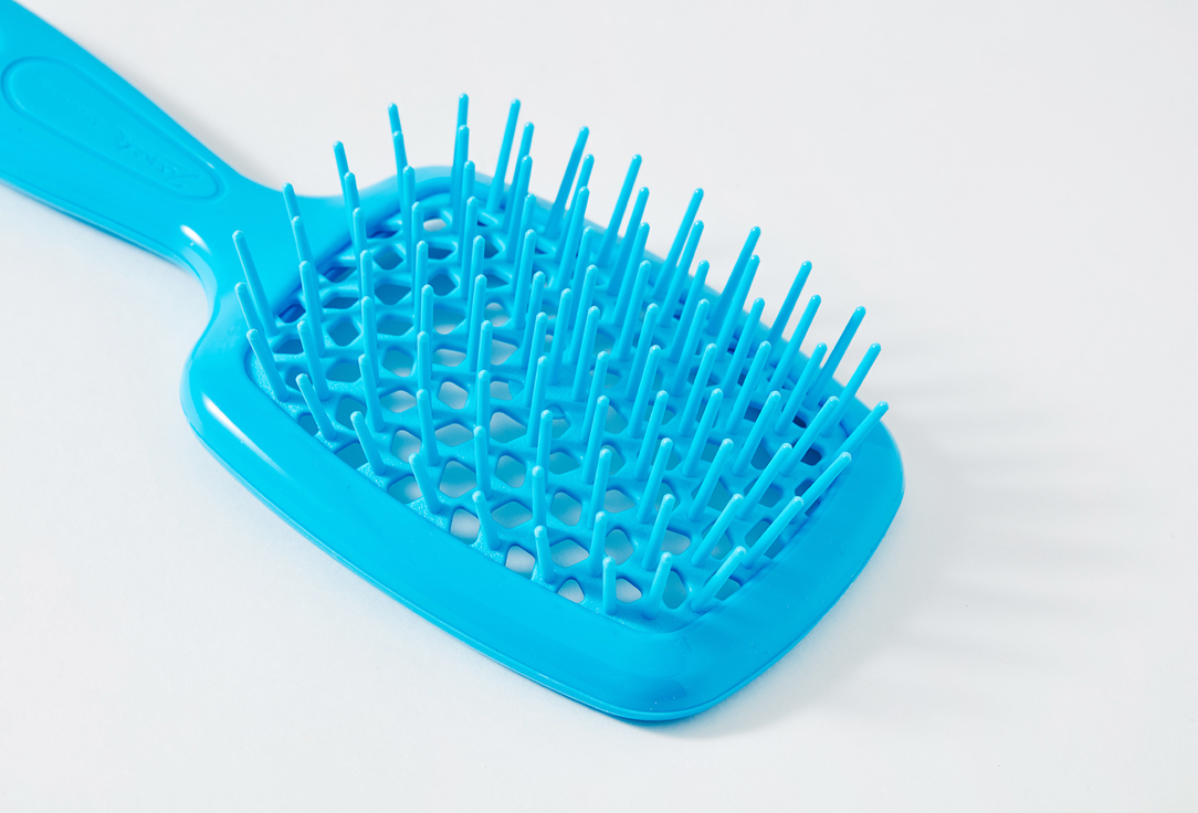 Janeke  small Hair brush Superbrush Neon Blue