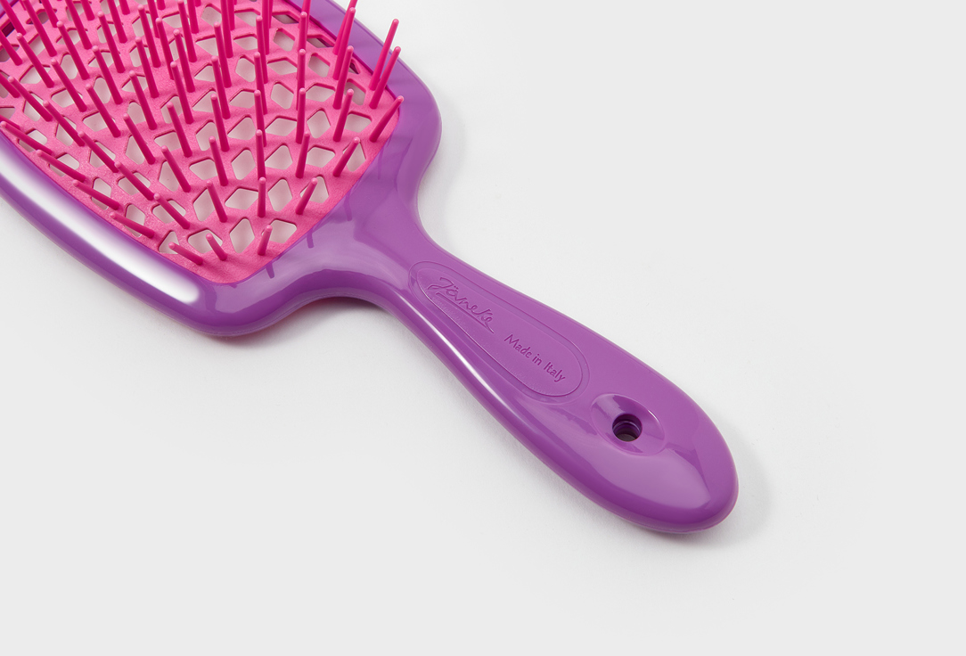 Janeke  Hair brush Superbrush Violet Fuchsia