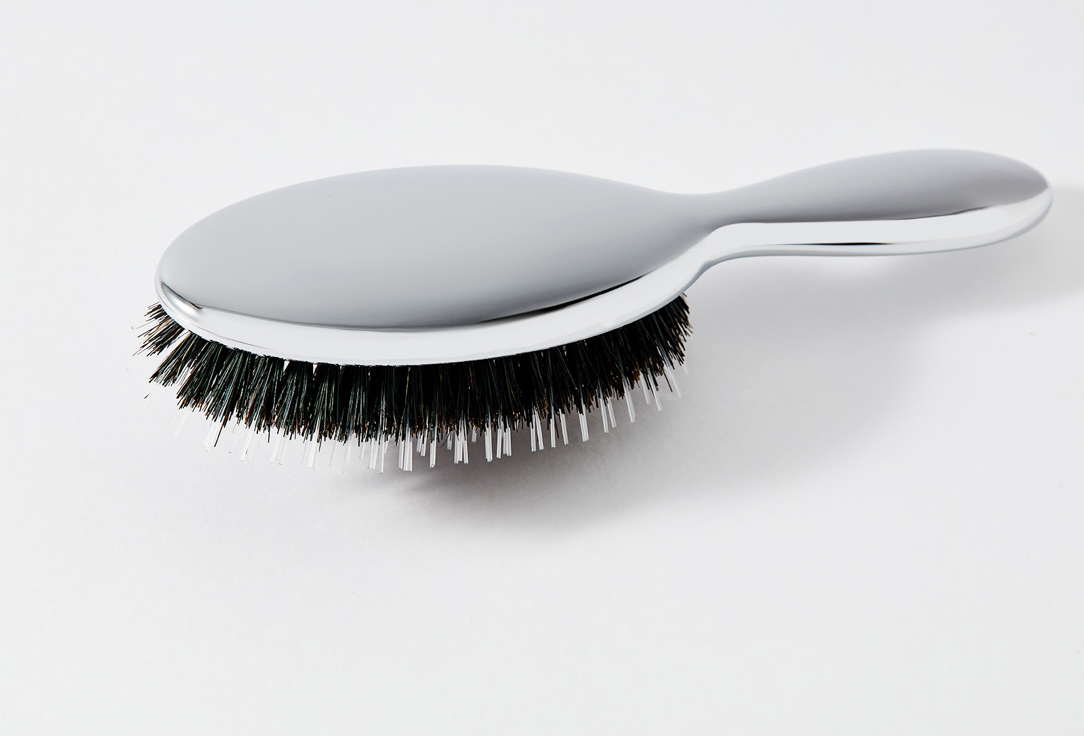 Janeke Hair Brush small silver