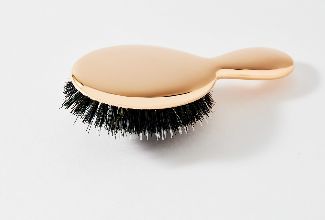 Janeke mini Hair brush  golden 