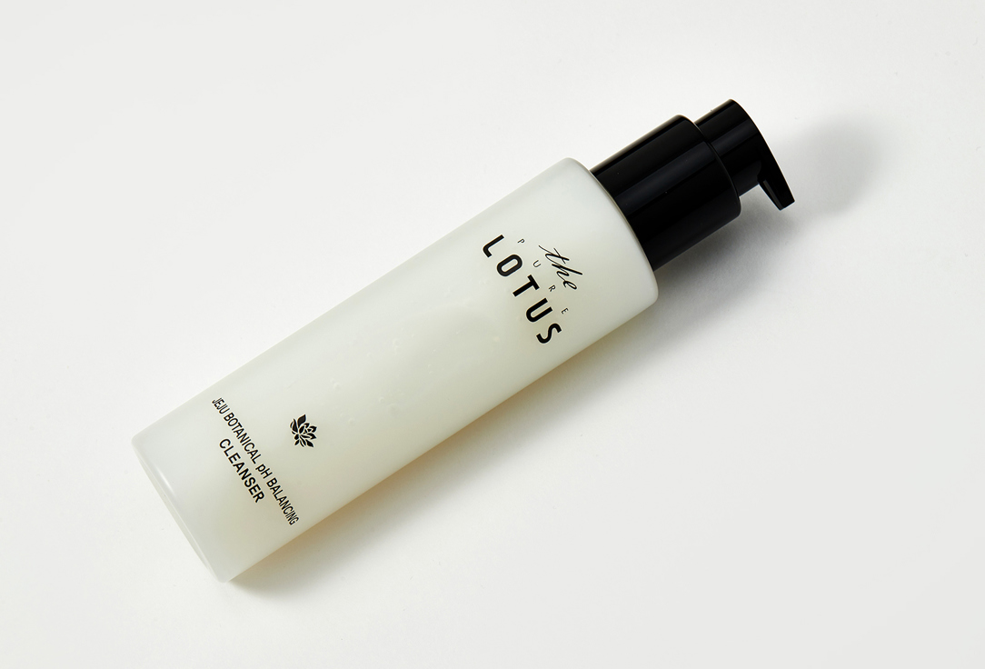 THE PURE LOTUS face cleansing gel foam Jeju Botanical pH Balancing