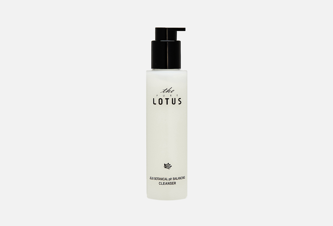 THE PURE LOTUS face cleansing gel foam Jeju Botanical pH Balancing