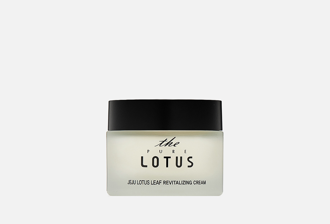 THE PURE LOTUS Rejuvenating face cream Jeju Lotus Leaf