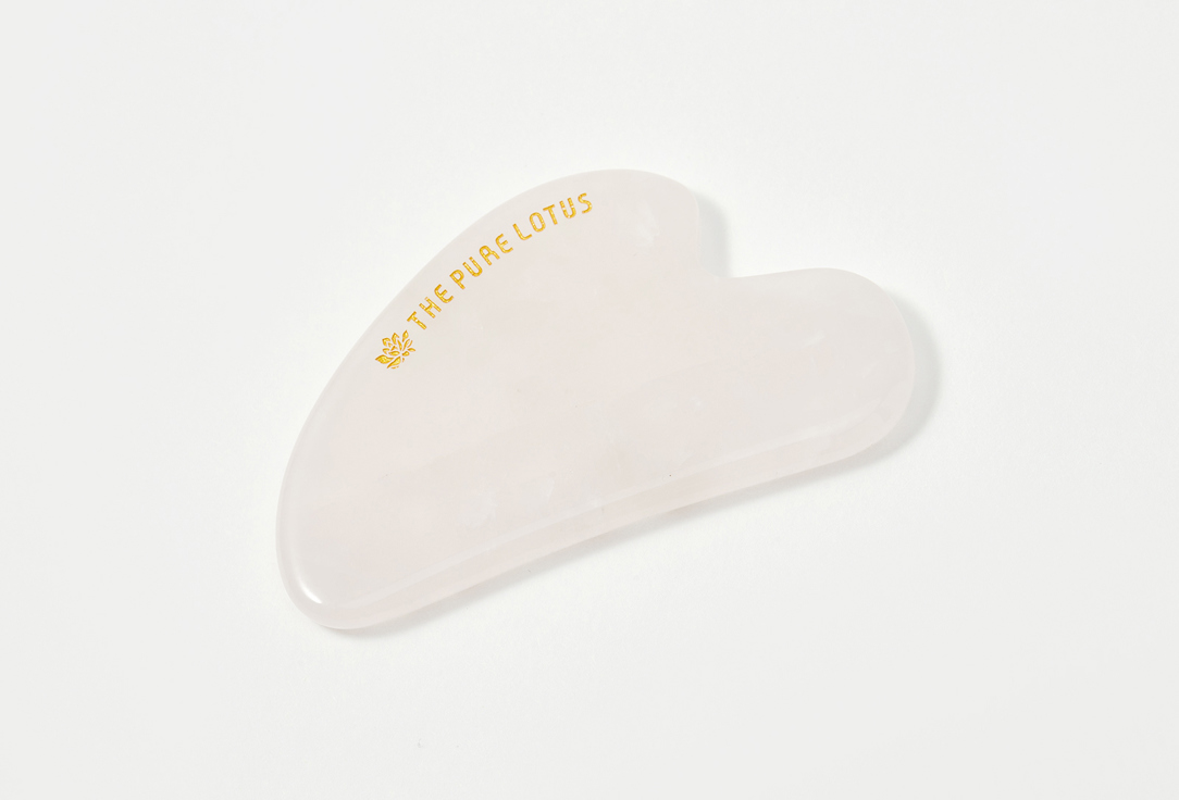 THE PURE LOTUS Gua sha Rose quartz