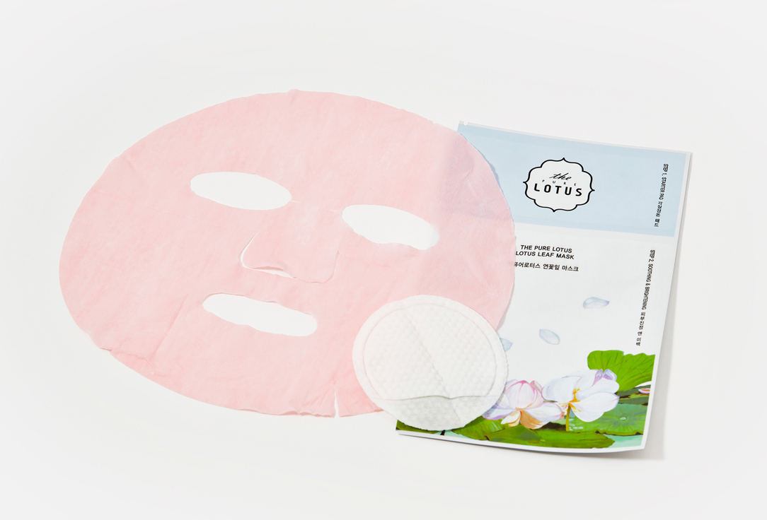 THE PURE LOTUS Face Mask Lotus Leaf Soothing & Brightening