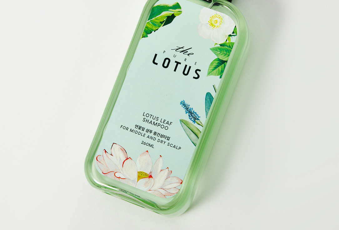 THE PURE LOTUS Shampoo for sensitive and dry scalp Lotus Leaf