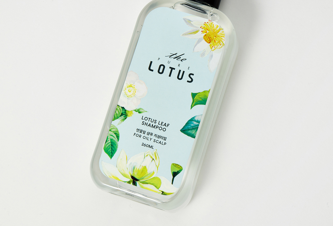 THE PURE LOTUS Shampoo for oily scalp Lotus Leaf