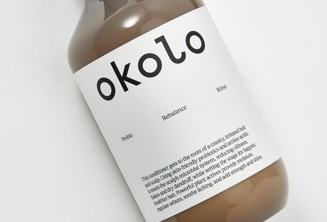 OKOLO Regulating calming scalp and hair conditioner Probio Rebalance Rinse
