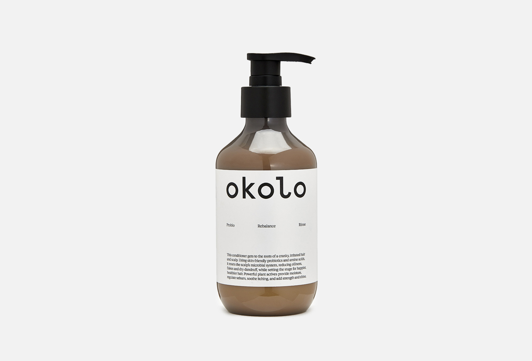 OKOLO Regulating calming scalp and hair conditioner Probio Rebalance Rinse