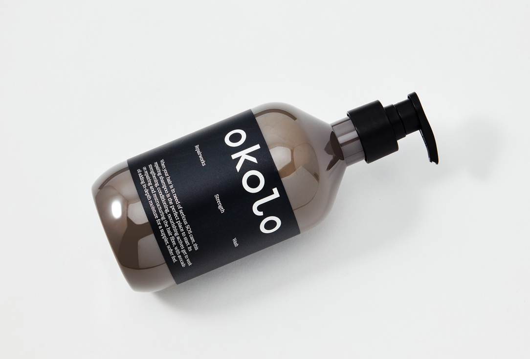 OKOLO Deeply repairing shampoo for super-soft shine Repairworks Strength Wash