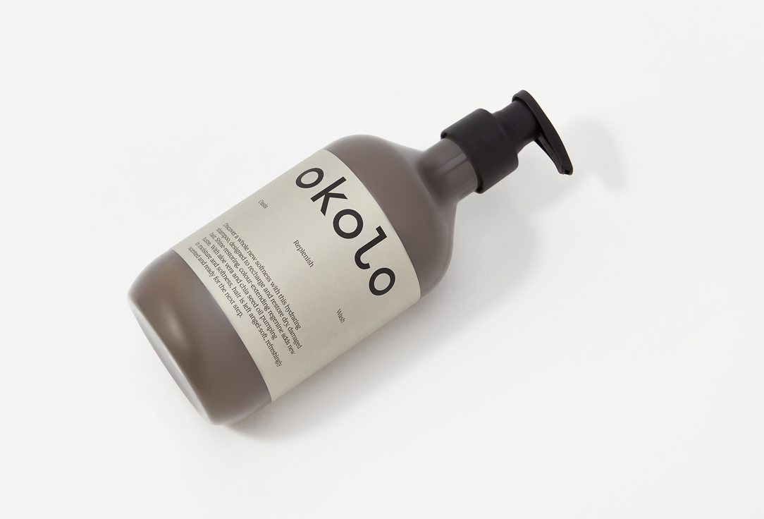 OKOLO Hydrating shampoo for softer shinier hair Oasis Replenish Wash