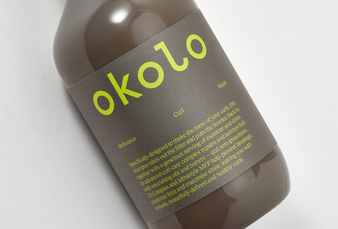OKOLO Softening curl-boosting shampoo Rebounce Curl Wash